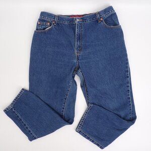 Levi's Women's Classic Relaxed Fit Tapered Leg 550 Blue Jeans - size 18 MIS S